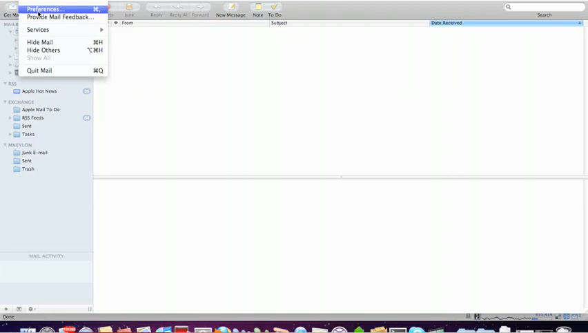 Mac Mail - Preferences
